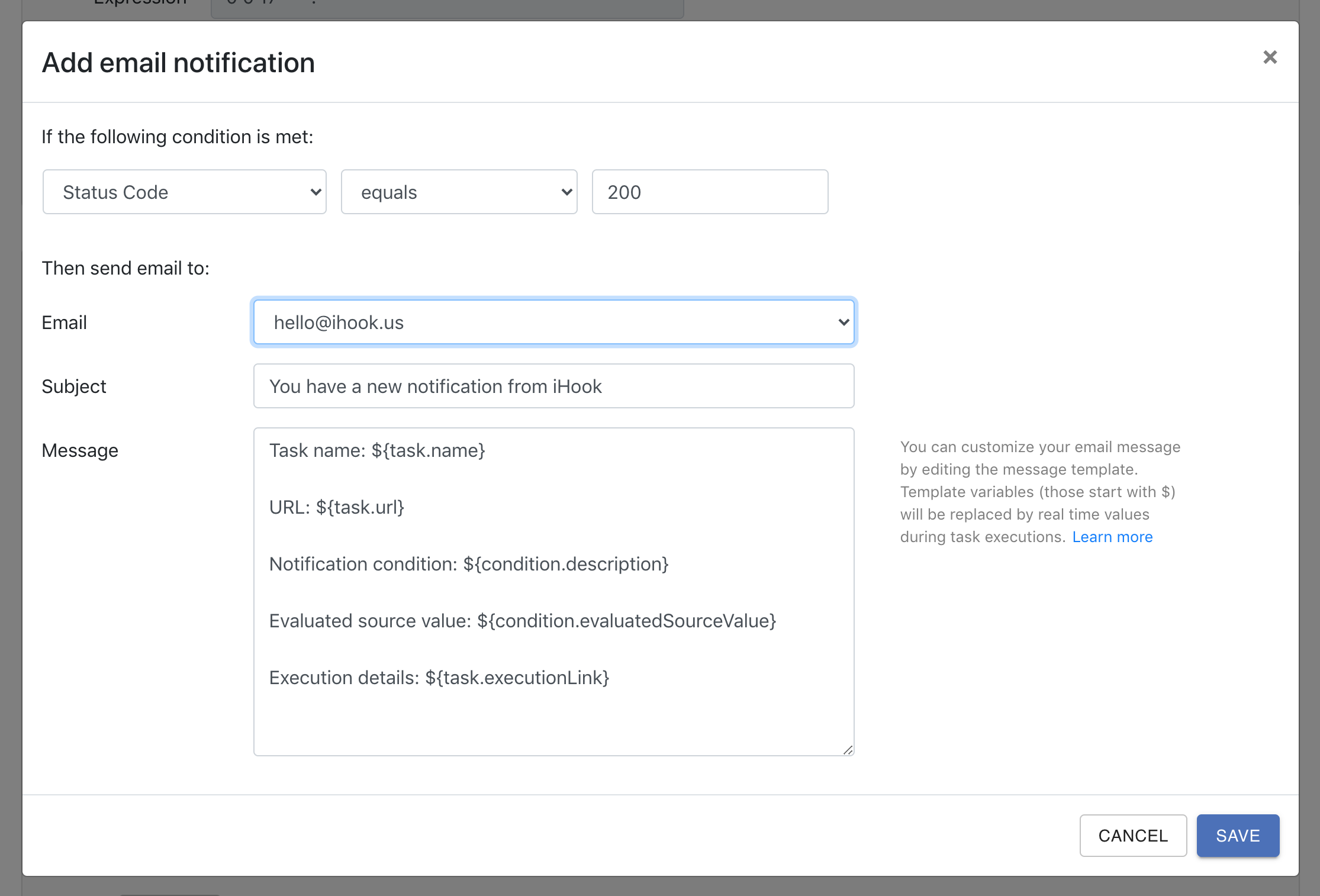 email-selection-list